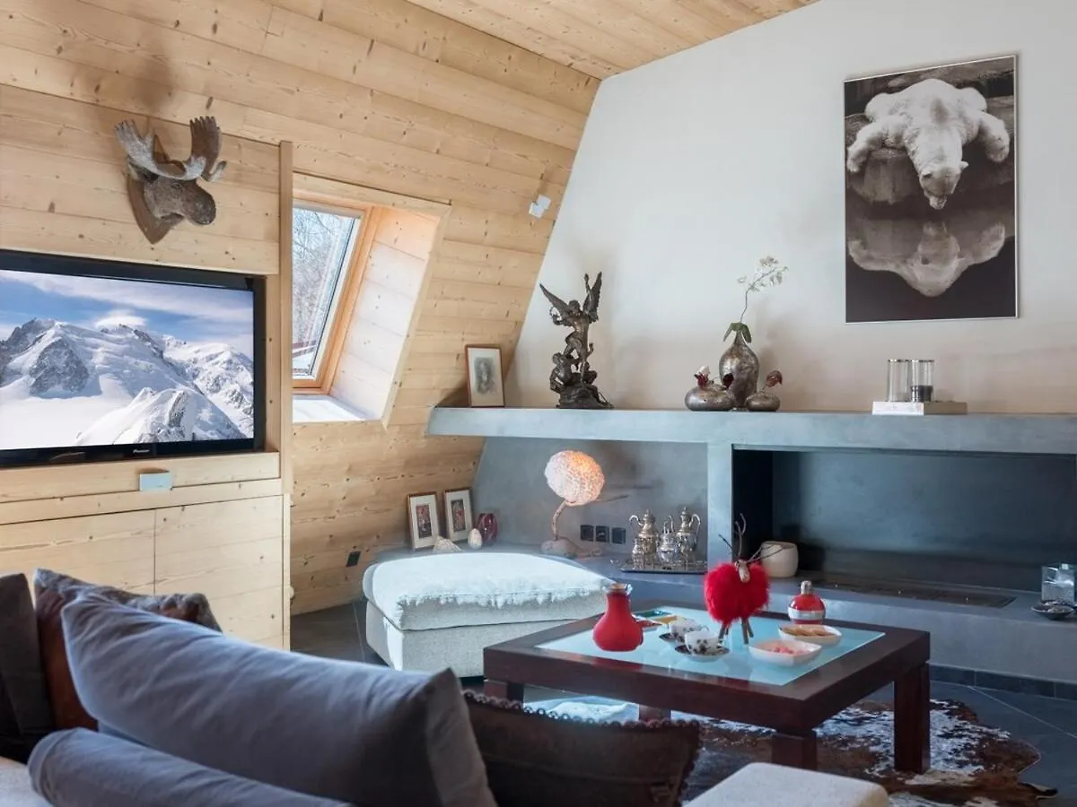 Penthouse Le Paradis I Le Chalet Club 霞慕尼