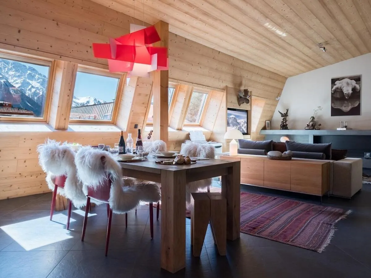 Penthouse Le Paradis I Le Chalet Club Chamonix Francie